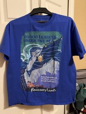 Disney 20,000 Leagues Under The Sea Attraction T-Shirt Size Large picture
