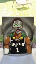 Victor Wembanyama Dr Doom Custom Canvas Wall Art picture