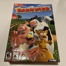 Brand New Nickelodeon Barnyard PC CD Rom Computer Game Sealed In Original Box picture