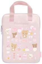 San-X Rilakkuma Happy School Tablet PC Case Sleeve Cover Plush Carrying Bag iPad picture