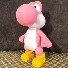 Nintendo Super Mario Series 2 Pink Yoshi Super Size Figure 2006 2007 9 Inch picture