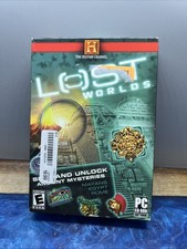 The History Channel Lost Worlds PC 2008 Complete w/ Box & Manual Tested Working picture