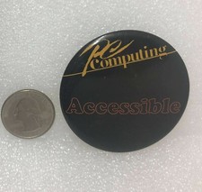 PC Computing Accessible Advertising Button Pin picture