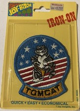 Tomcat Patch New vintage iron on sealed picture