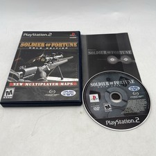 Soldier Of Fortune Gold Edition Sony Playstation 2 PS2 Complete w/ Manual CIB picture