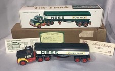 Vintage 1977 Hess Fuel Oil Tanker Truck Collectible RARE Authentic with Box  picture