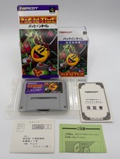 PAC-IN-TIME Super Famicom With Box + Manual + Reg Cards US Seller SFC1168 picture