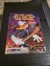 Maui Mallard In Cold Shadow Disney Print Ad 1997 8x11 Great To Frame  picture