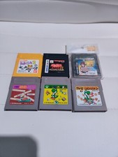 NINTENDO GAME BOY Japanese SET (6) GAMES 2X YOSHI GAME BOY/COLOR JAPAN LOT picture