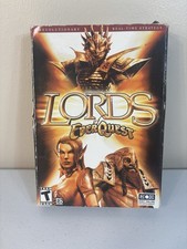 Lords of EverQuest (PC 2003) Small Box PC GAME Great Condition. Complete/Poster picture