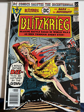 Blitzkrieg #4 1976 DC Comics Bicentennial Banner Joe Kubert Gestapo Cover VG-VF picture