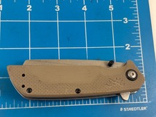 Excellent Browning Rock Framelock Flat Dark Earth G10 Folding Pocket Knife picture
