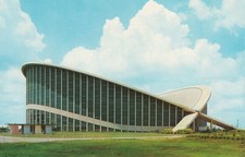 Raleigh's Dorton Arena Postcard - Part-time Home of the Old ABA Carolina Cougars picture