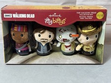 Hallmark Itty Bittys AMC Limited Edition The Walking Dead Collector Set-NIB picture