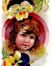 Victorian Trade Card Merrick's Anti Monopoly Spool Cotton Book Mark picture