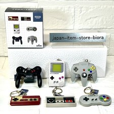 Nintendo Museum Game Hardware keychain collection 1983-1999 Complete set of 6 picture