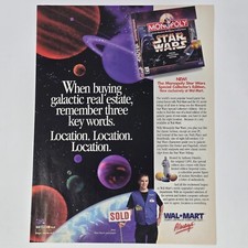 Monopoly Star Wars Special Collector's Edition Print Ad/Poster Promo Art picture