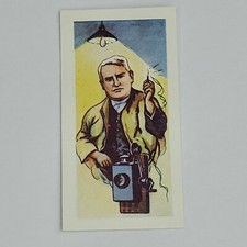 1957 Kane Historical Characters #16 Thomas Edison picture