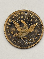1861-1864 Civil War Disc belonging to Charles H. Lee CO: G 13th Infant Vol. NH picture