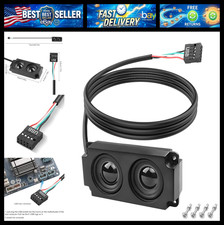 XMSJSIY Motherboard Speaker Internal USB PC Computer Speaker 9 Pin picture