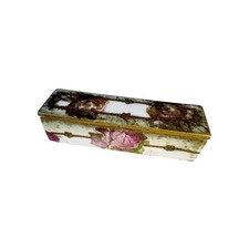 Limoges France Trinket Box Floral Rose 4