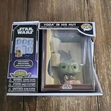 Star Wars Yoda In His Hut Funko Pop Nook Brand New.  picture