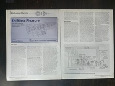 1956 General Motors Hydra-Matic Transmission 4-Page Original Article - 622 picture