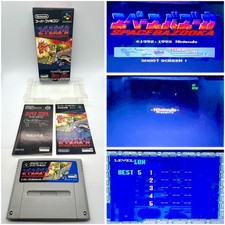 Space Bazooka Battle Clash SFC Boxed CIB Manual Only No Super Scope Hardware picture