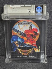 Sega Genesis FORGOTTEN WORLDS Wata 9.6 A New Factory Sealed VGA CGC Game Black picture