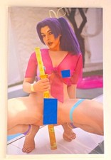 Double Impact #2 Daria Hime Cosplay Pink Ninja Sheer Trade Variant Black Ops picture