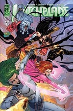 WITCHBLADE #19 - GUISEPPE CAFARO & ARIF PRIANTO COVER E INVINCIBLE TEAM UP VAR picture