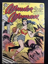 Wonder Woman #49 1951 DC Comics Vintage Golden Age 1st Print Good *A19 picture