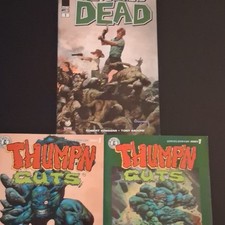 The Walking Dead #13 & Thump'n Guts #1 Comic Lot - Kirkman & Moore picture