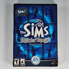 The Sims Makin Magic PC Expansion Pack Big Box 2-Disc Set EA Games Maxis 2003 picture
