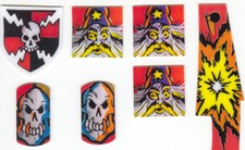 Medieval Madness Pinball Machine - PDI Target Decal Set picture