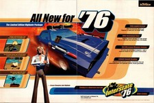 Activision Interstate '76 Video Game Vintage 2 Page Print Ad 10x15 Multi-Color picture