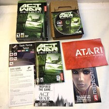 ACT OF WAR DIRECT ACTION PC Game DVDRom Atari 2005 REAL TIME STRATEGY complete picture