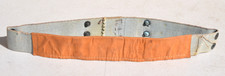 DARK PINS WW2 U.S. ARMY M-1 HELMET EARLY HAWLEY ST CLAIRS LINER RAYON SWEATBAND picture