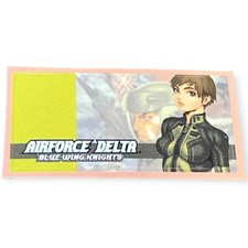Sony PlayStation 2 PS2 Airforce Delta Blue Wing Knights Memory Card Sticker picture