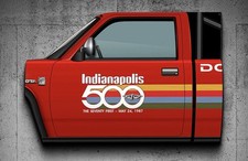 WOW  1987 Dodge Dakota Indy 500 Pace Truck Style Sign picture
