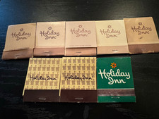 Vintage Holiday Inn Matchbooks Lot of 8 Collectible Assorted Designs picture