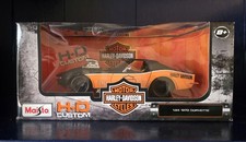 1970 Chevrolet Corvette Harley Davidson Black/Orange 1/24 picture
