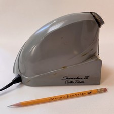 Vintage Swingline XI Electro Pointer Pencil Sharpener MCM Machine Age WORKS picture