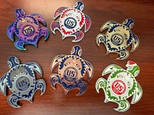 DEA West Palm Beach Challenge Coins Gold Copper Silver Oil Holiday & New RWB (6) picture