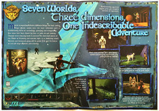 King's Quest - Mask Of Eternity - PC Game - Original Promo Fold Out Poster 1998 picture