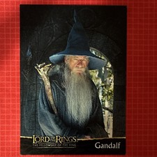 Topps Lord of the Rings Fellowship of the Ring Gandalf #2 RC 2001 2-Card Lot picture