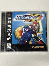 Mega Man X-4 X4 Action & Adventure Sony PlayStation 1 PS1 New SEALED BLACK LABEL picture