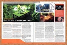 Half-Life 2 Episode 2 PC Original 2006 Vintage Ad - Video Game Review Art Promo picture