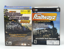 Trainz Railroad Simulator 2006 (PC, 2006) and Trainz Railwayz (2007) PC Game picture