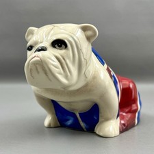 Spectre 007 English Bulldog Figurine Jack DD 007 M  Royal Doulton James Bond picture